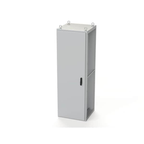3 Point Latch with Padlock Swing Handle Electrical Enclosures, 70.87 in H, 22 in D, 23.62 in W